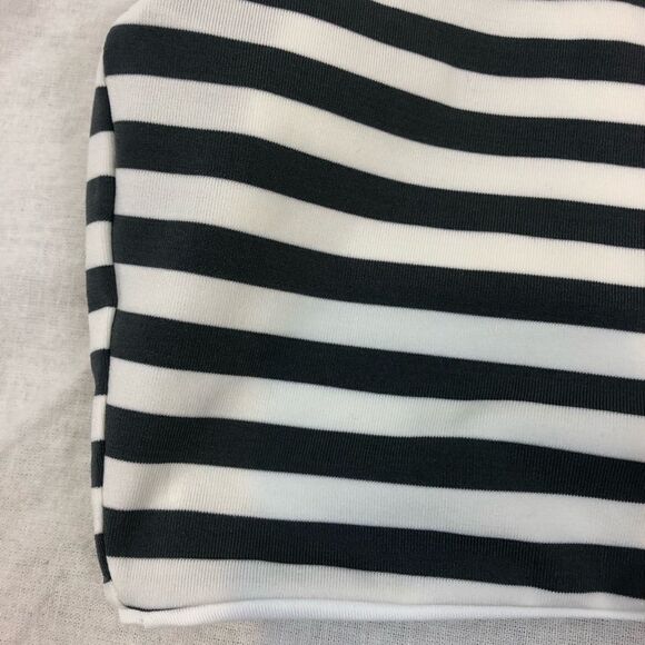 Unbranded Grey and White Striped Bikini Medium - Picture 8 of 11